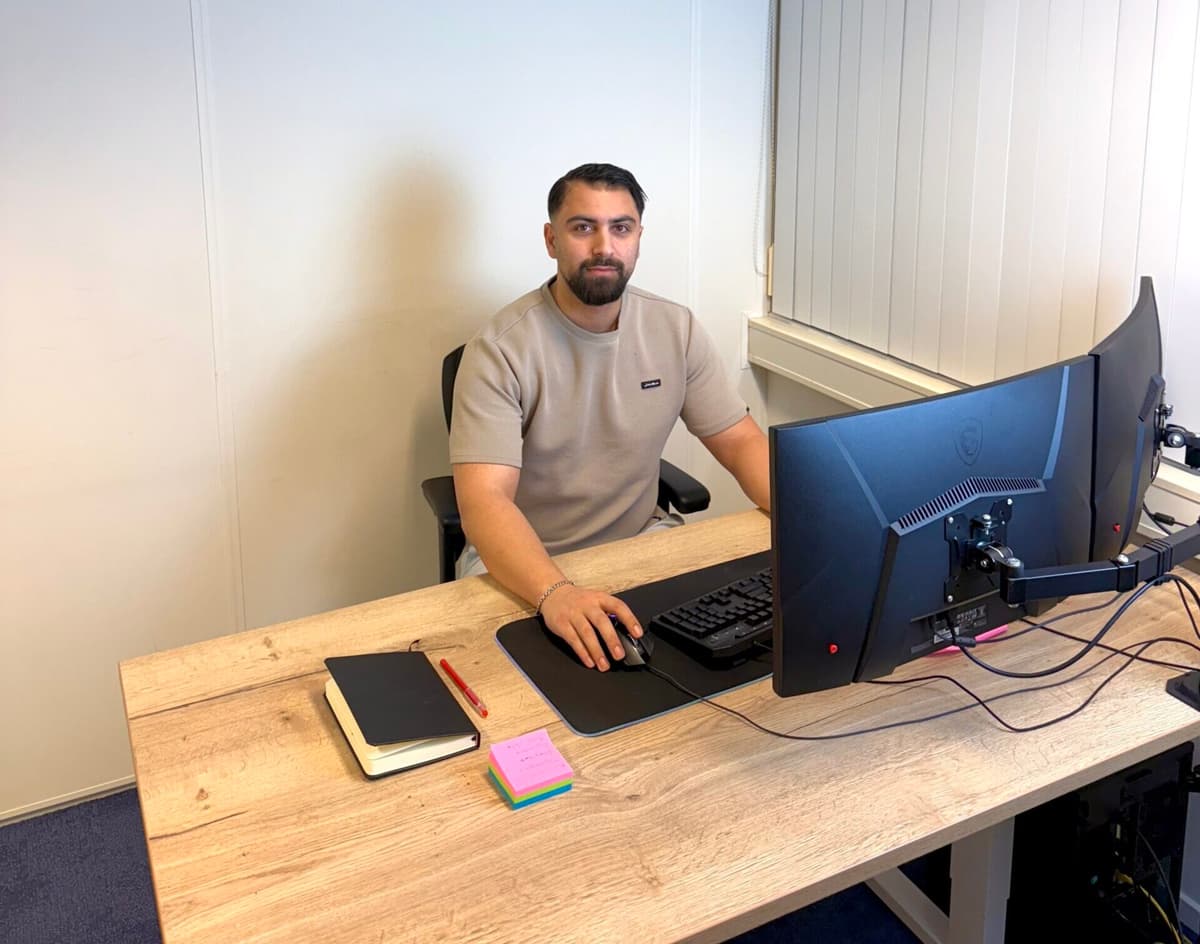 Musab Aslan, oprichter van Framboos